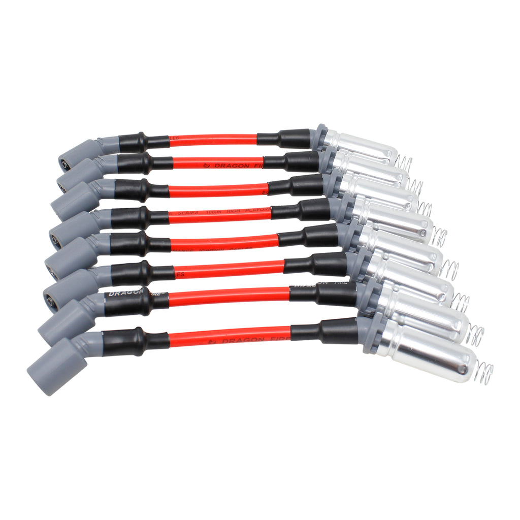 Stage 2 Ignition Kit - 2005-2013  GM LS2/LS3/LS4/LS7/LS9 - SQUARE Coils / 10.5" Plug Wires/ Spark Plugs