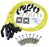 Stage 1 Ignition Kit - 2014-2021 GM CARS/TRUCKS LT Gen V Iridium Plugs / Universal Ceramic TANSPARENT YELLOW Plug Wires