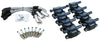 Stage 2 Ignition Kit - 2014-2021 GM CARS/TRUCK LT Gen V - SQUARE Coils / Iridium Spark Plugs / 10.75"  SILVER Plug Wires
