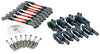 Stage 2 Ignition Kit - 2014-2021 GM CARS/TRUCK LT Gen V - ROUND Coils / Iridium Spark Plugs / 9.5" RED Plug Wires w/Grey Boots