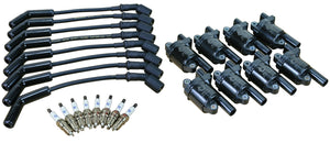 Stage 2 Ignition Kit - 2014-2021 GM CARS/TRUCK LT Gen V - ROUND Coils / Iridium Spark Plugs / 12