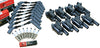 Stage 2 Ignition Kit - 2014-2021 GM CARS/TRUCK LT Gen V - ROUND Coils / Iridium Spark Plugs / 8.5"  SILVER Plug Wires