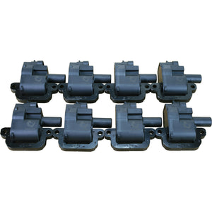 Ignition Coil Set - 1999-2007  GM CARS/TRUCK LS1/LS6 - SQUARE Type - BLACK