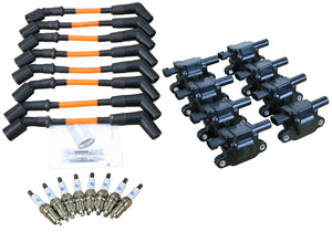 Stage 2 Ignition Kit - 2014-2021 GM CARS/TRUCK LT Gen V - SQUARE Coils / Iridium Spark Plugs / 9.5