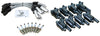 Stage 2 Ignition Kit - 2014-2021 GM CARS/TRUCK LT Gen V - ROUND Coils / Iridium Spark Plugs / 10.75"  SILVER Plug Wires