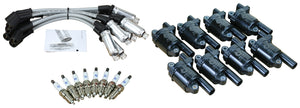 Stage 2 Ignition Kit - 2014-2021 GM CARS/TRUCK LT Gen V - ROUND Coils / Iridium Spark Plugs / 10.75