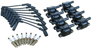 Stage 2 Ignition Kit - 2014-2021 GM CARS/TRUCK LT Gen V - SQUARE Coils / Iridium Spark Plugs / 8.5