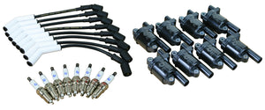 Stage 2 Ignition Kit - 2014-2021 GM CARS/TRUCK LT Gen V - ROUND Coils / Iridium Spark Plugs / 12