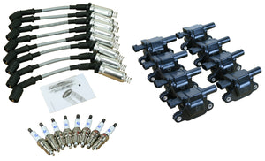 Stage 2 Ignition Kit - 2014-2021 GM CARS/TRUCK LT Gen V - SQUARE Coils / Iridium Spark Plugs / 10.5