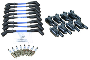 Stage 2 Ignition Kit - 2014-2021 GM CARS/TRUCK LT Gen V - ROUND Coils / Iridium Spark Plugs / 9.5