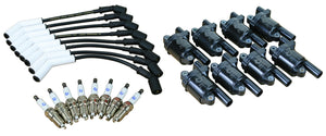 Stage 2 Ignition Kit - 2014-2021 GM CARS/TRUCK LT Gen V - ROUND Coils / Iridium Spark Plugs / 12