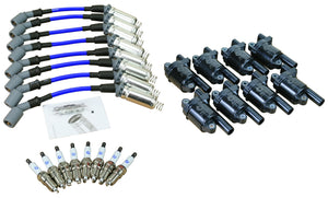 Stage 2 Ignition Kit - 2014-2021 GM CARS/TRUCK LT Gen V - ROUND Coils / Iridium Spark Plugs / 10.5