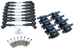 Stage 2 Ignition Kit - 2014-2021 GM CARS/TRUCK LT Gen V - SQUARE Coils / Iridium Spark Plugs / 9.5