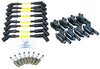 Stage 2 Ignition Kit - 2014-2021 GM CARS/TRUCK LT Gen V - ROUND Coils / Iridium Spark Plugs / 9.5"  YELLOW Plug Wires