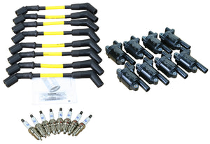 Stage 2 Ignition Kit - 2014-2021 GM CARS/TRUCK LT Gen V - ROUND Coils / Iridium Spark Plugs / 9.5