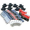 Stage 2 Ignition Kit - 1999-2007  GM CARS/TRUCK LS1/LS6 - SQUARE Black Coils / 8.5" Plug Wires/ Spark Plugs