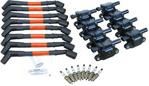 Stage 2 Ignition Kit - 2014-2021 GM CARS/TRUCK LT Gen V - SQUARE Coils / Iridium Spark Plugs / 9.5