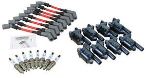 Stage 2 Ignition Kit - 2014-2021 GM CARS/TRUCK LT Gen V - ROUND Coils / Iridium Spark Plugs / 9.5