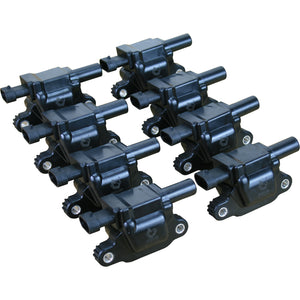Ignition Coil Set - 2014-2020 GM GEN V LT1 - SQUARE Type - BLACK