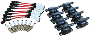 Stage 2 Ignition Kit - 2014-2021 GM CARS/TRUCK LT Gen V - SQUARE Coils / Iridium Spark Plugs / 12