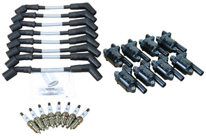 Stage 2 Ignition Kit - 2014-2021 GM CARS/TRUCK LT Gen V - ROUND Coils / Iridium Spark Plugs / 9.5