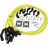 Universal Black Ceramic Spark Plug Wire Set - TRANSPARENT YELLOW - Street Series