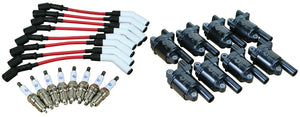 Stage 2 Ignition Kit - 2014-2021 GM CARS/TRUCK LT Gen V - ROUND Coils / Iridium Spark Plugs / 12