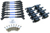 Stage 2 Ignition Kit - 2014-2021 GM CARS/TRUCK LT Gen V - SQUARE Coils / Iridium Spark Plugs / 9.5"  BLUE Plug Wires