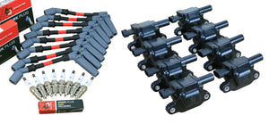 Stage 2 Ignition Kit - 2014-2021 GM CARS/TRUCK LT Gen V - SQUARE Coils / Iridium Spark Plugs / 8.5