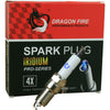 Dragon Fire Performance - Iridium Spark Plug - LS1 LS2 LS3 LS6 LS7, LSA, LS9, LSx - .689" Reach SET OF 4